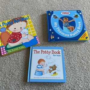 3 potty training books